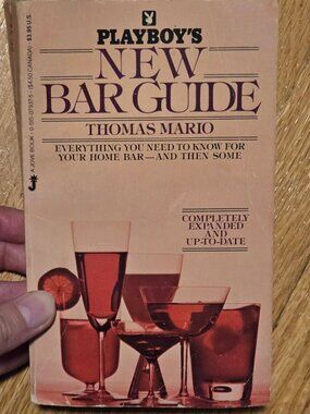 Playboys New Bar Guide paperback cocktail book